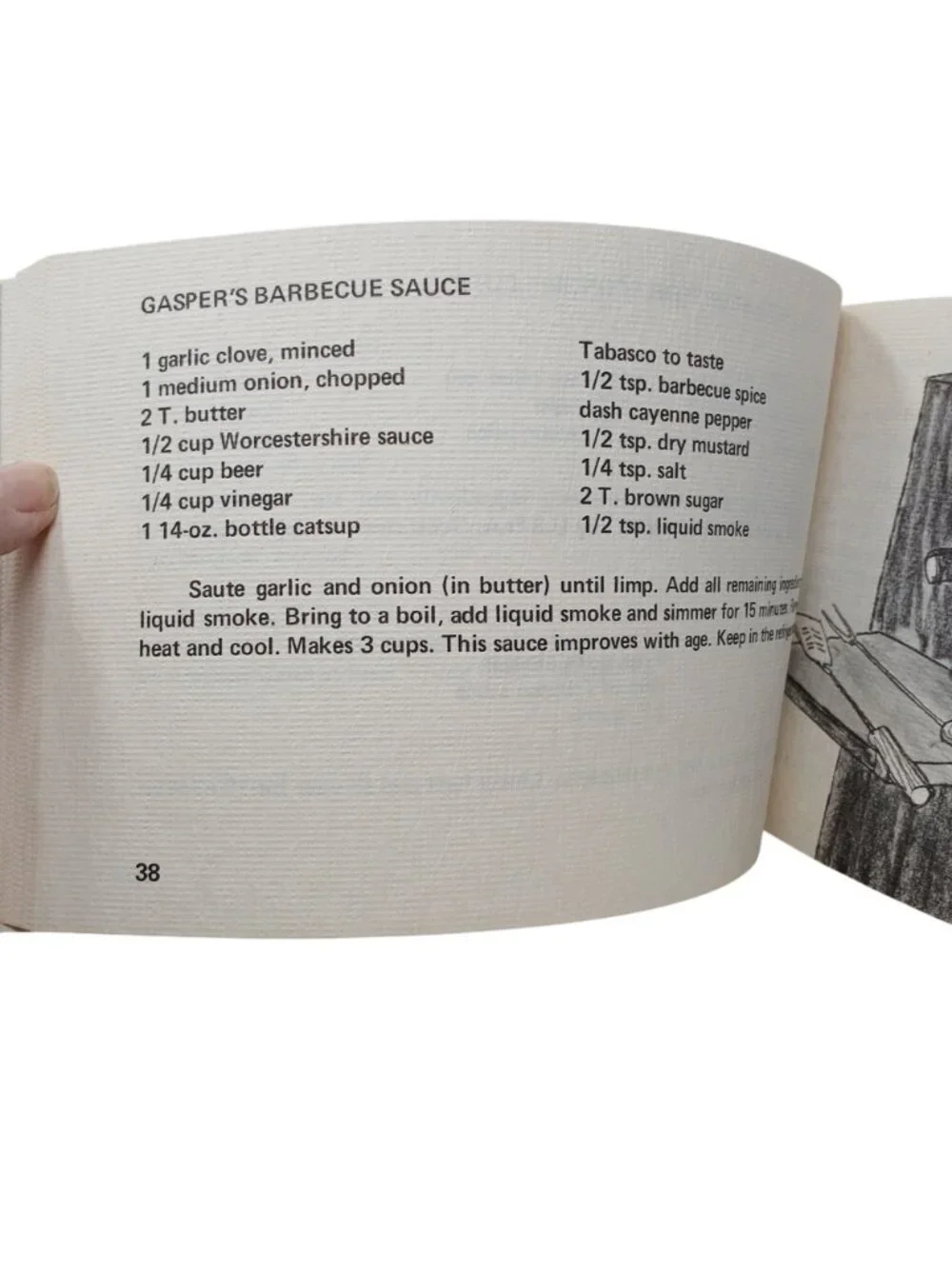 Charcoal Cookbook Ed Callahan 1970 VTG BBQ Grilling Recipes & Tips PB #H-1